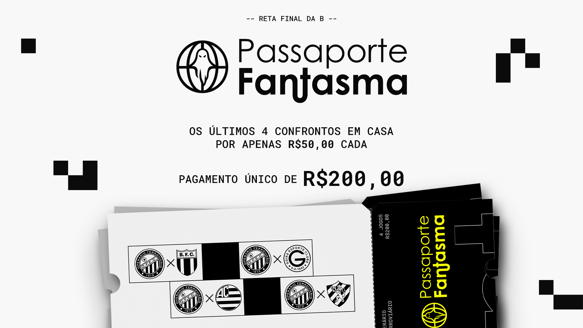 Operário inicia venda de ingressos para quarta-feira e lançamento de passaporte para reta final