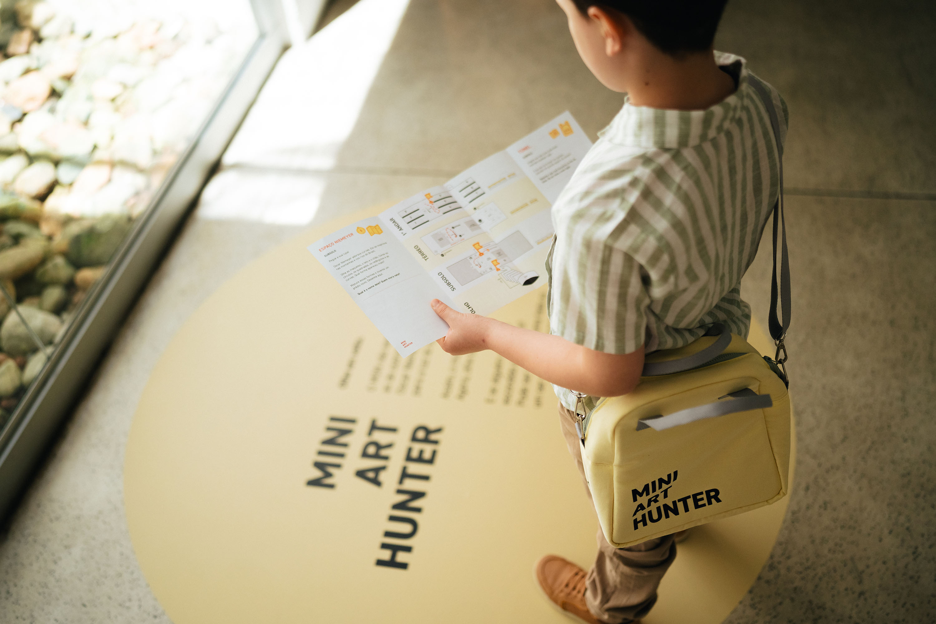 Museu Oscar Niemeyer lança a iniciativa Mini Art Hunter para o público infantil