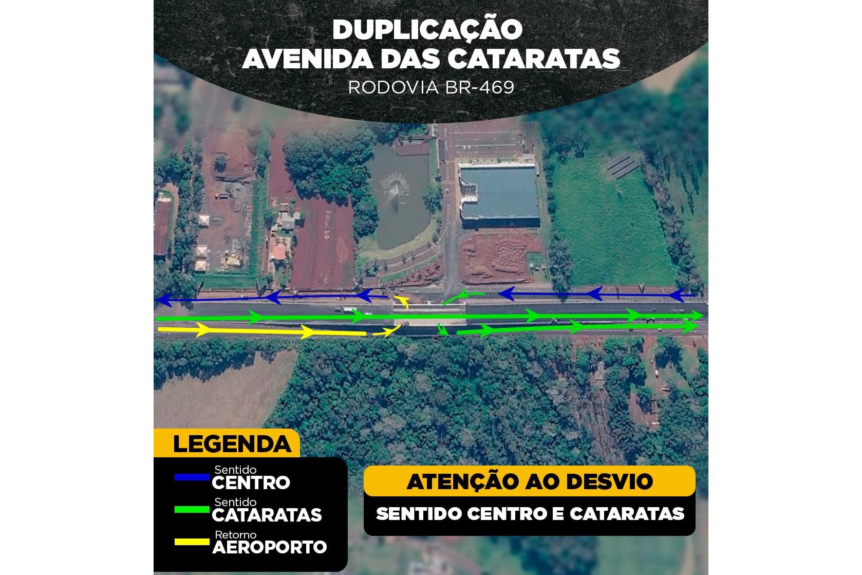 Rodovia das Cataratas terá nova liberação de tráfego nesta sexta-feira