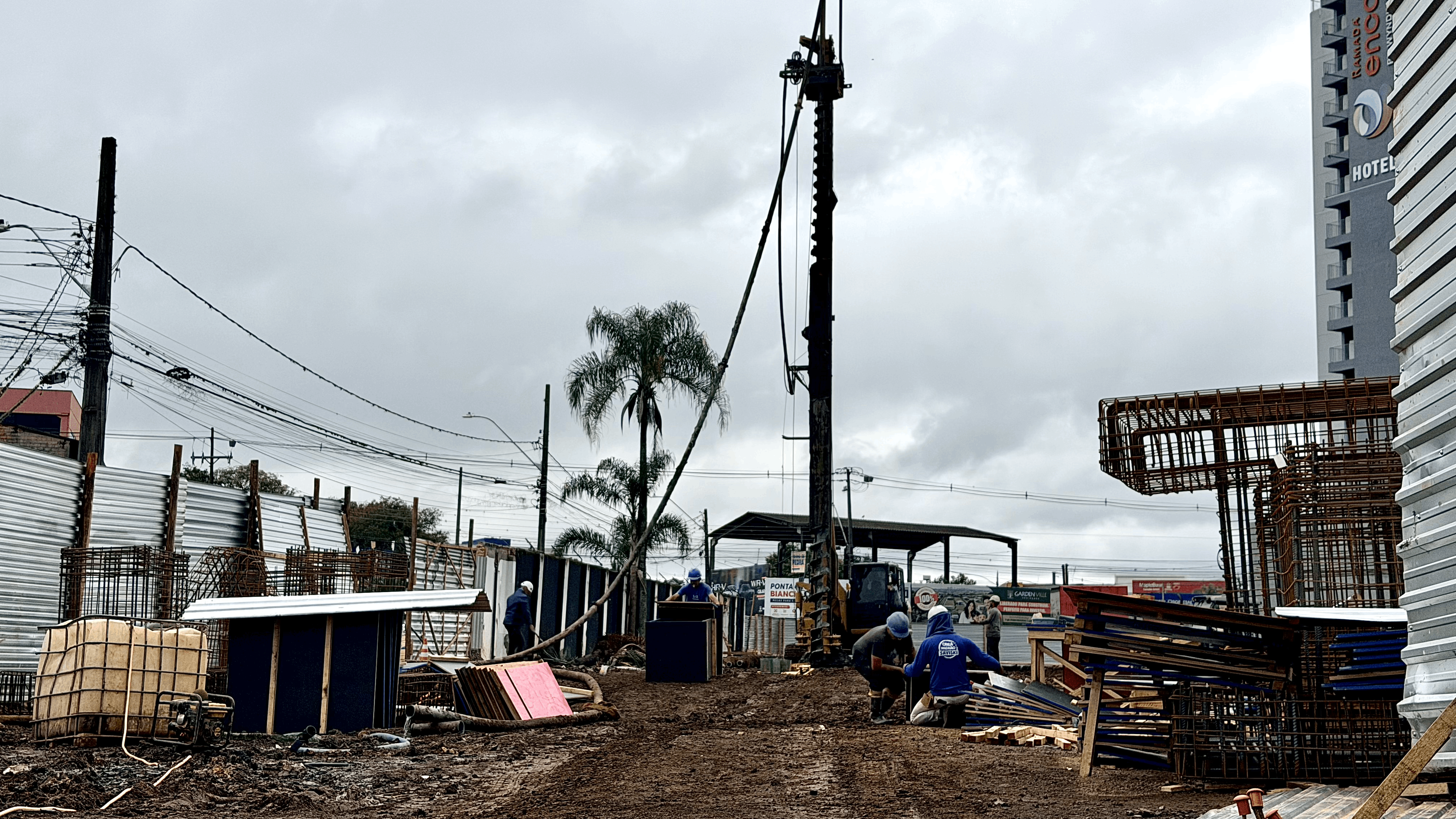 Operário conclui primeira etapa das obras do Tobogã 1 da Arena Espaço Smart
